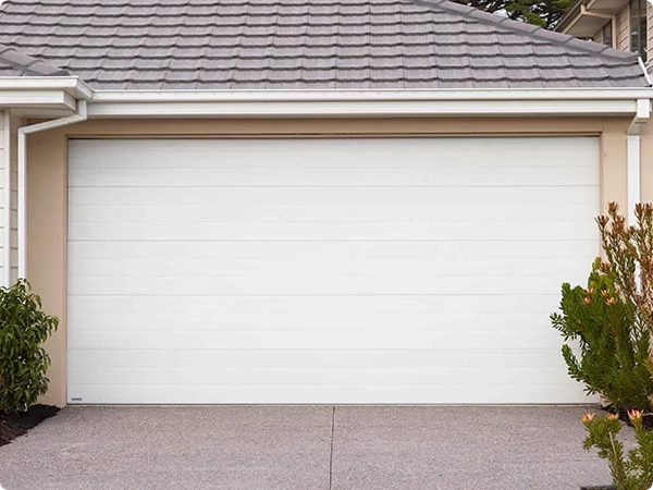 Gliderol sectional garage door installed on a residential home in Dandenong, VIC