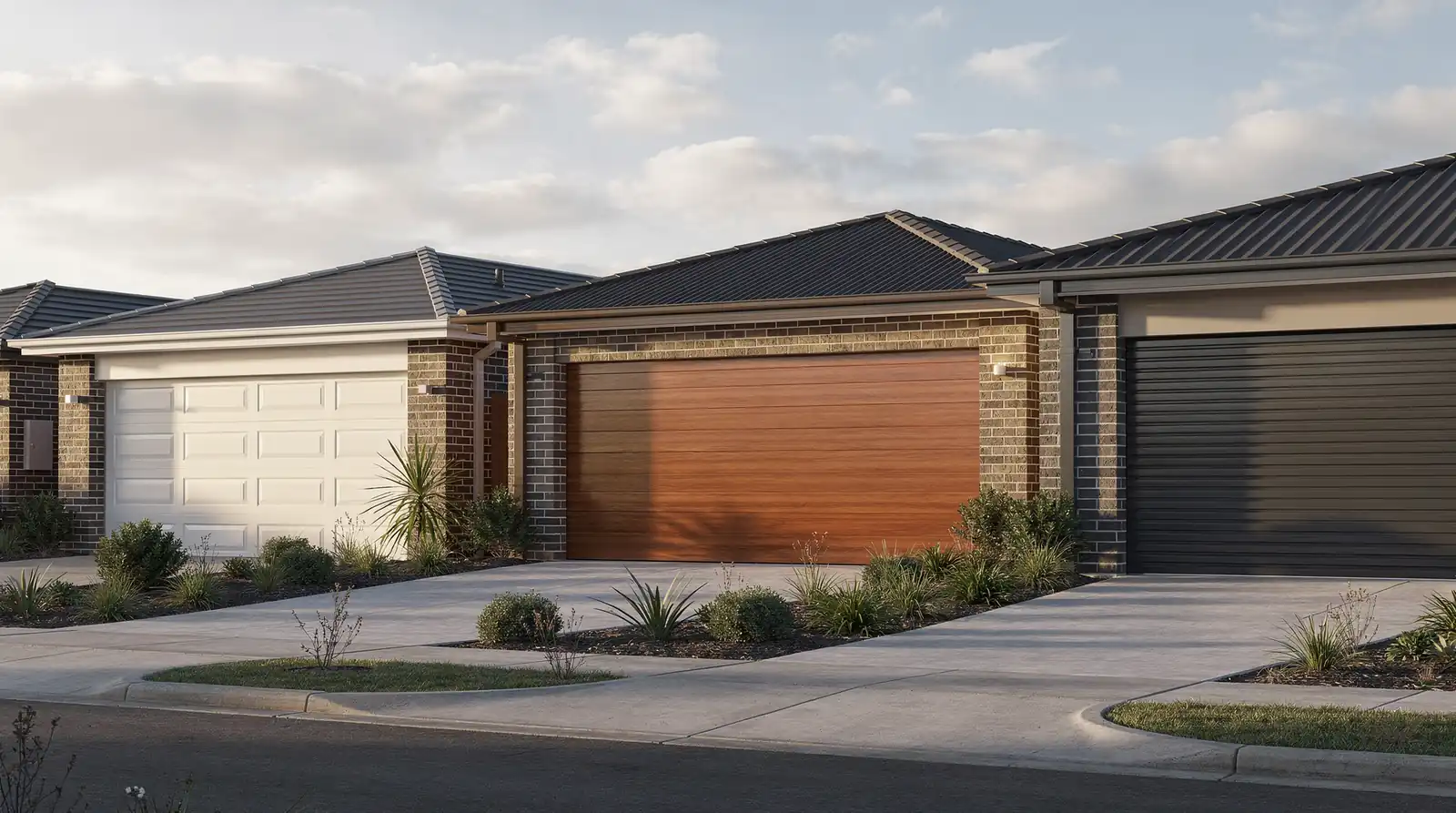 Dandenong homeowners can choose from roller doors, sectional doors, tilt doors, timber-look doors, counterweight doors